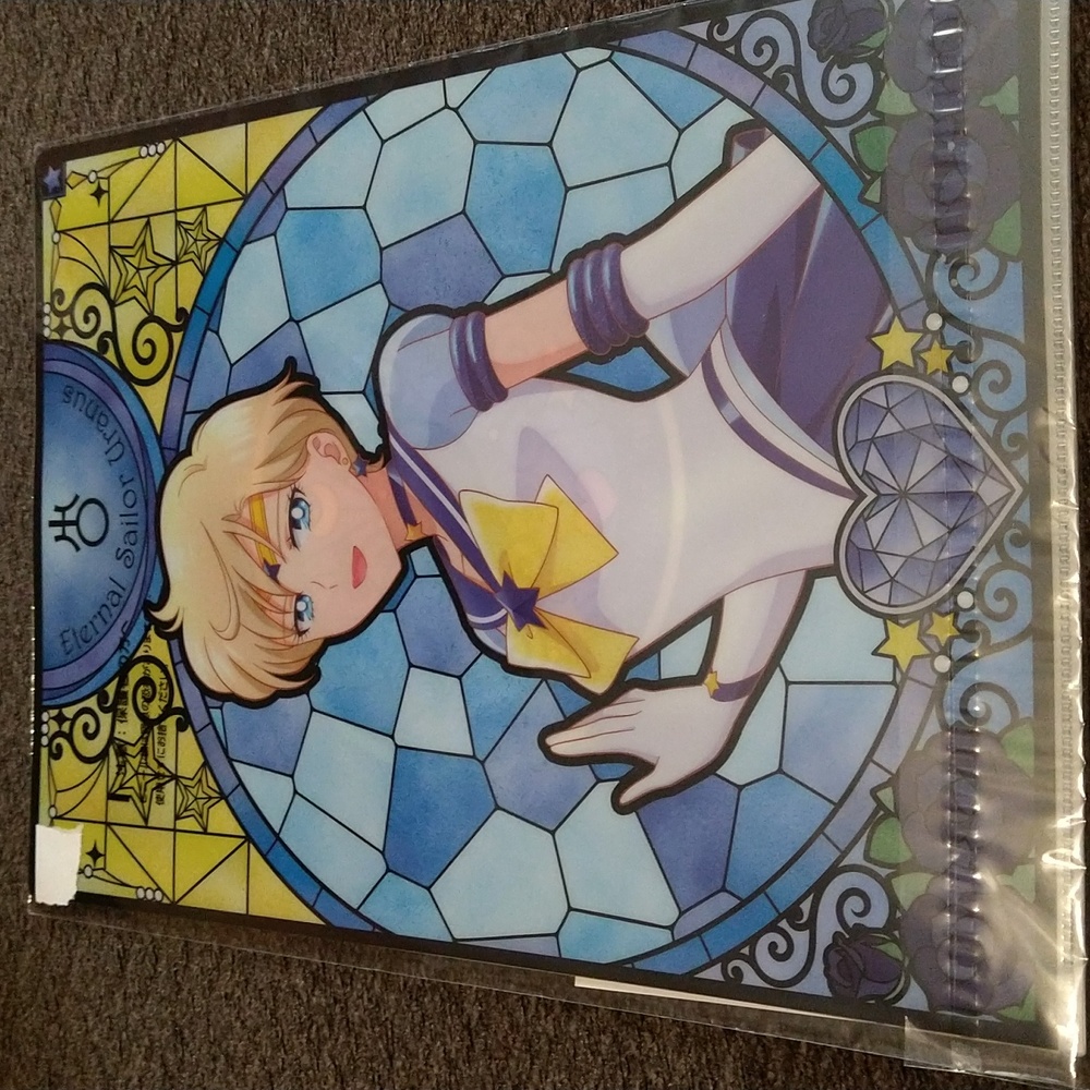 Stained Glass Sailor Moon folders 2pack - Picture 4 of 7
